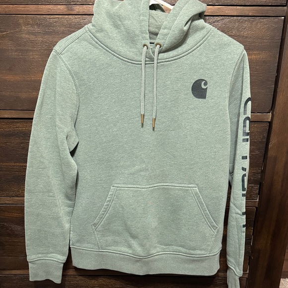 Carhartt Tops - Carhartt Sage Green Hoodie